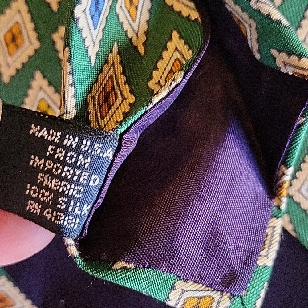 Men's Polo by Ralph Lauren Tie - (Vintage Item!) 100% Silk! - Picture 6 of 6